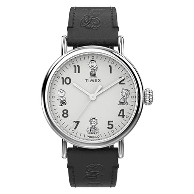 Timex Peanuts 3-Hand 40mm Leather Band