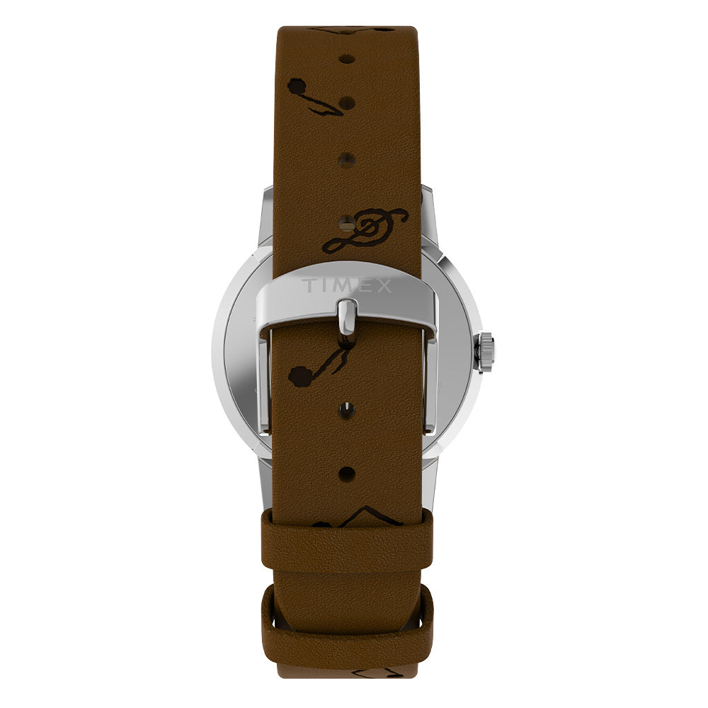 Timex Marlin Hand-Wound x Peanuts  34mm Leather Band