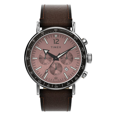 Timex Waterbury  43mm Leather Band