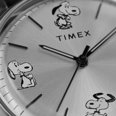 Timex Peanuts 3-Hand 40mm Leather Band