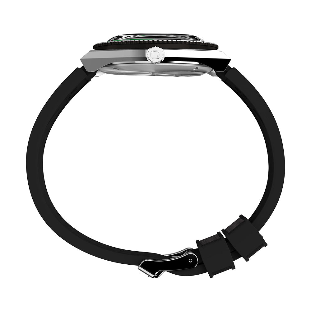 Timex Q Timex  38mm Rubber Band