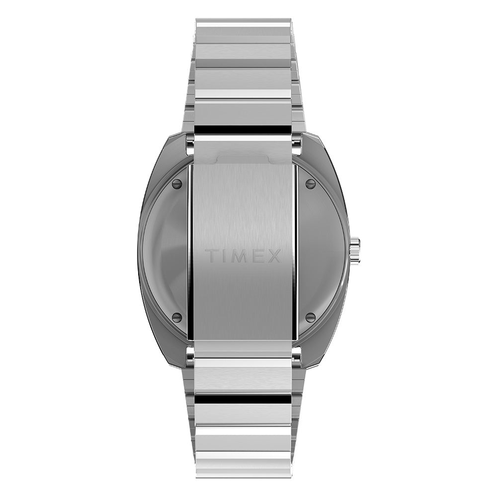 Timex Q Timex Day-Date 37mm Stainless Steel Band