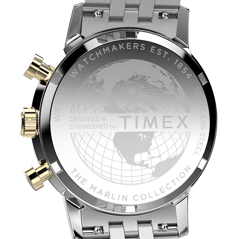 Timex Marlin Quartz  40mm Stainless Steel Band