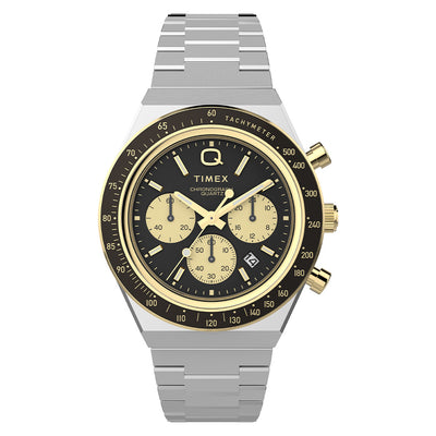 Timex Q Timex Chronograph 40mm Stainless Steel Band