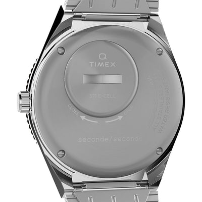 Timex Q Timex Seconde 3-Hand 38mm Stainless Steel Band