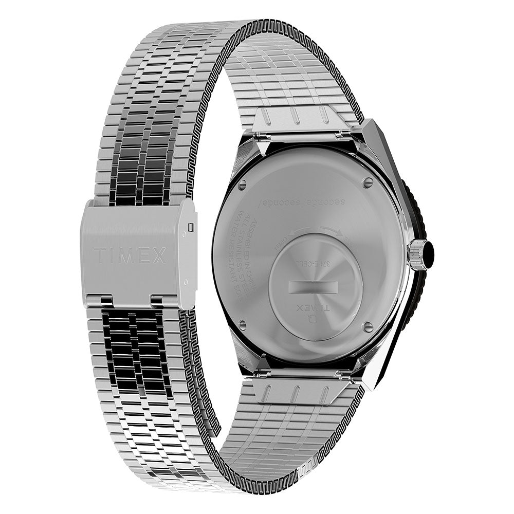 Timex Q Timex Seconde 3-Hand 38mm Stainless Steel Band