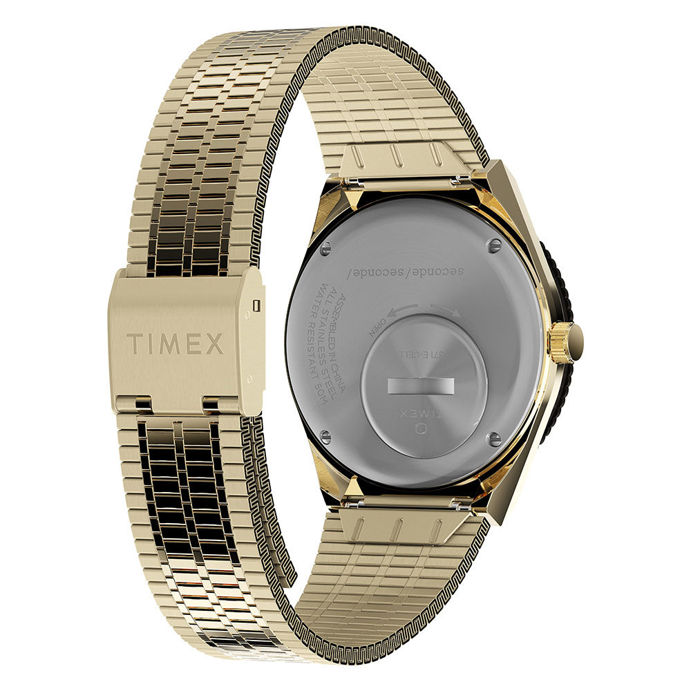 Timex Q Timex Seconde 3-Hand 38mm Stainless Steel Band