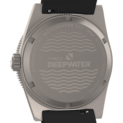 Timex Deepwater Reef 200 Titanium Automatic 40mm Rubber Band