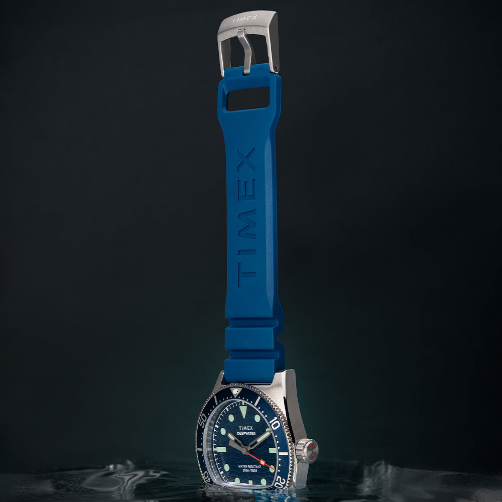 Timex Deepwater Reef 200 3-Hand 40mm Rubber Band