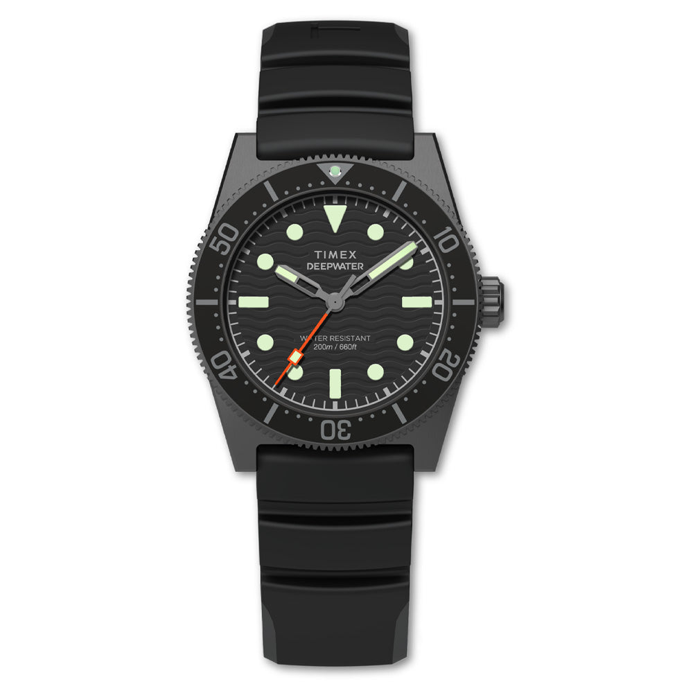 Timex Deepwater Reef 200 3-Hand 40mm Rubber Band