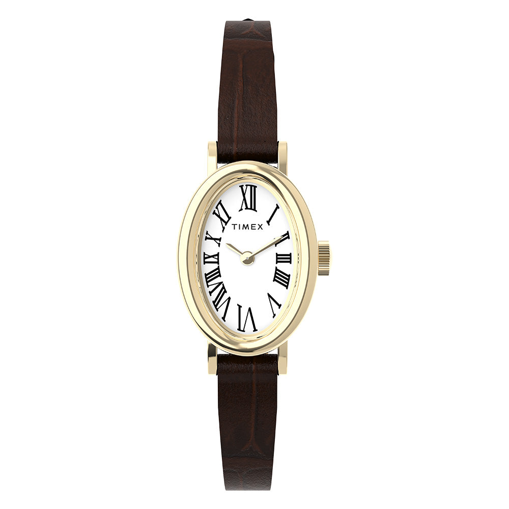 Timex Cavatina 2-Hand 19mm Leather Band