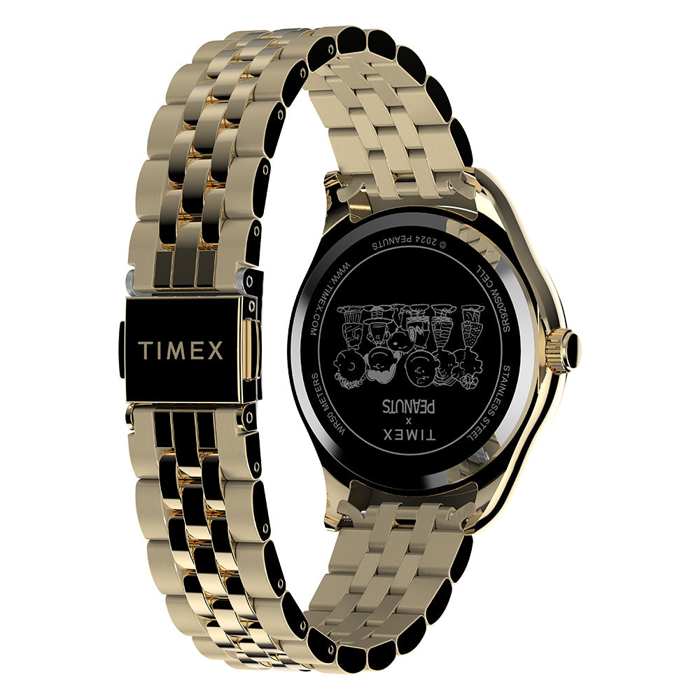 Timex Timex Legacy x Peanuts Date 34mm Stainless Steel Band