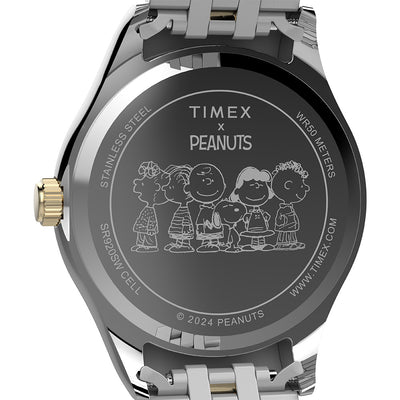 Timex Timex Legacy x Peanuts Date 34mm Stainless Steel Band