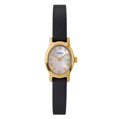 Timex Cavatina 3-Hand 18mm Leather Band