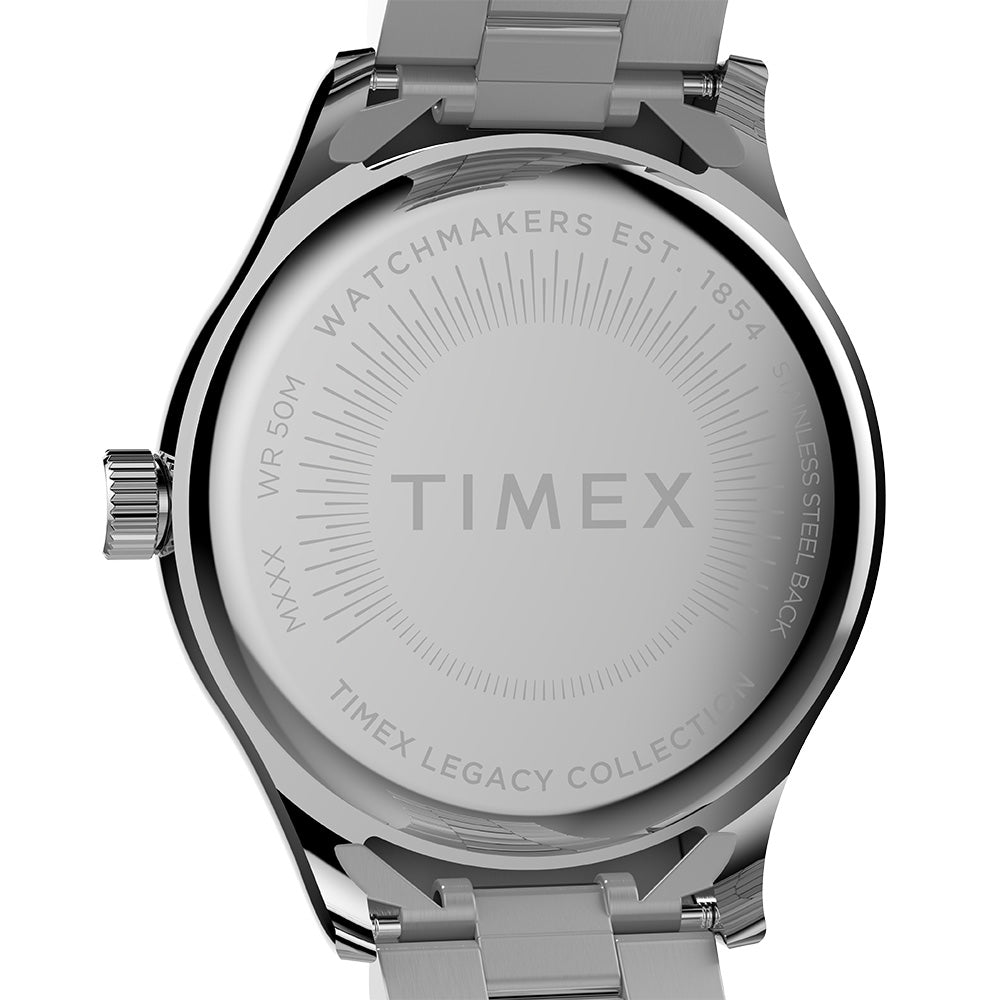 Timex Timex Legacy 3-Hand 34mm Stainless Steel Band