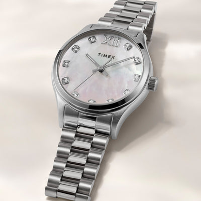 Timex Timex Legacy 3-Hand 34mm Stainless Steel Band