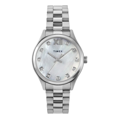 Timex Timex Legacy 3-Hand 34mm Stainless Steel Band