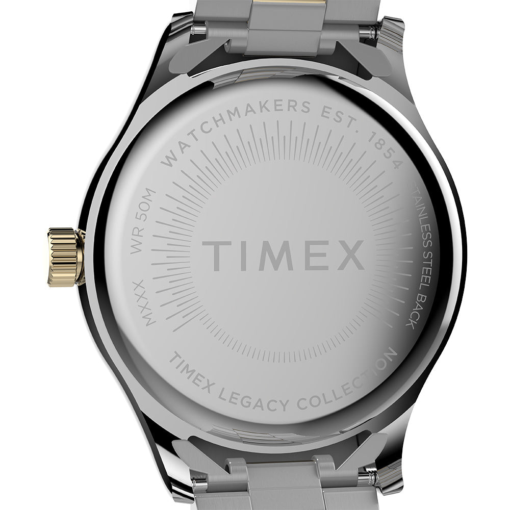 Timex Timex Legacy 3-Hand 34mm Stainless Steel Band