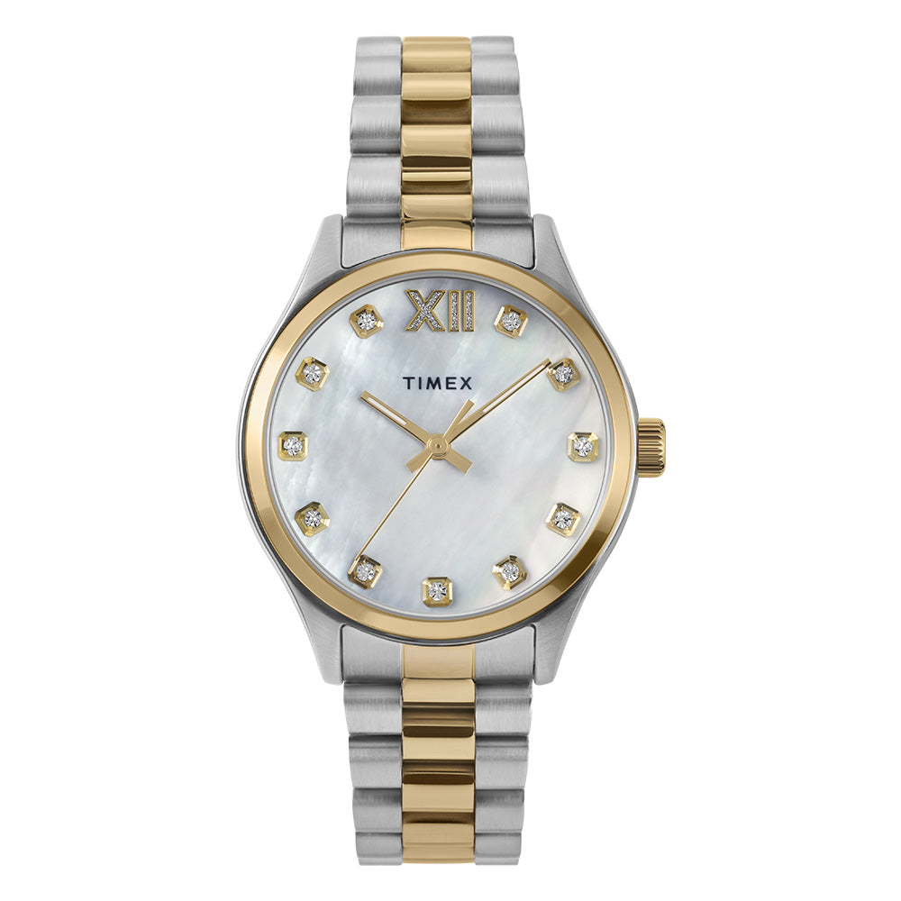 Timex Timex Legacy 3-Hand 34mm Stainless Steel Band