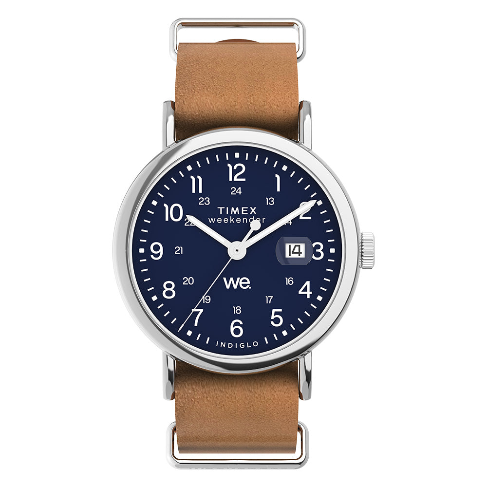 Timex Weekender Date 40mm Leather Band