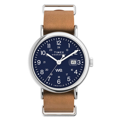 Timex Weekender Date 40mm Leather Band