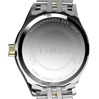 Timex Mini Legacy 3-Hand 24mm Stainless Steel Band