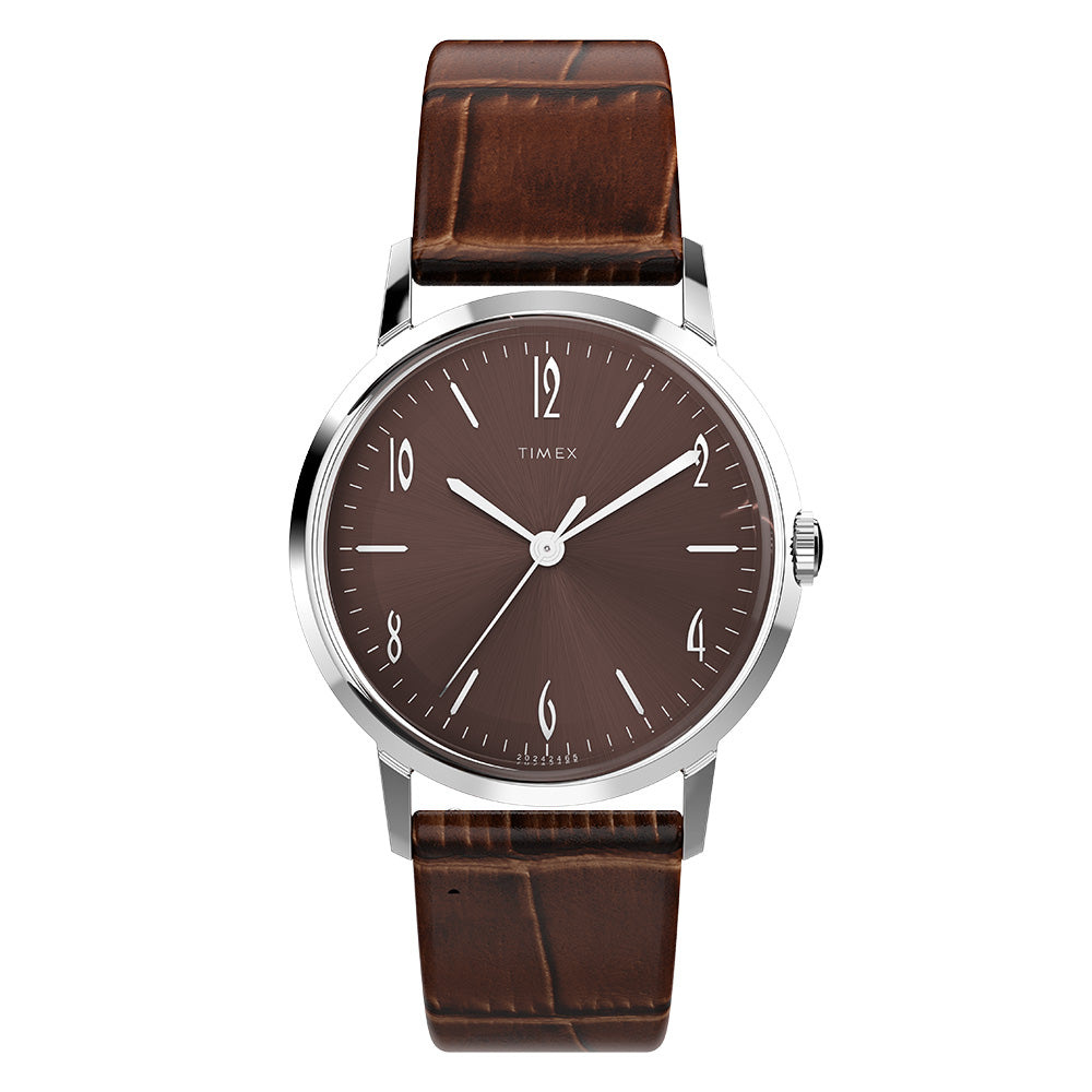 Timex Marlin  34mm Leather Band