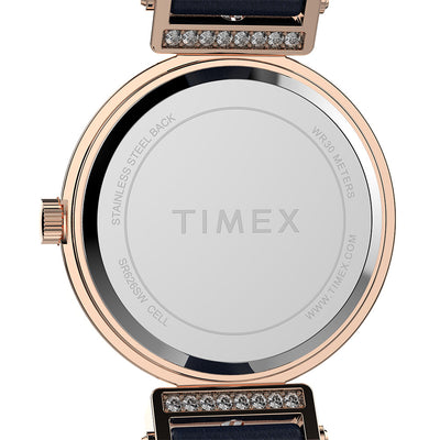 Timex Main Street 3-Hand 31mm Leather Band