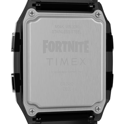 Timex Q Timex x Fortnite Digital 33mm Resin Band