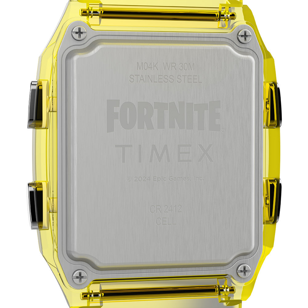 Timex Q Timex x Fortnite Digital 33mm Resin Band