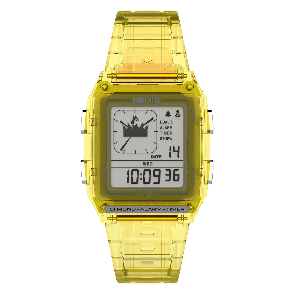 Timex Q Timex x Fortnite Digital 33mm Resin Band