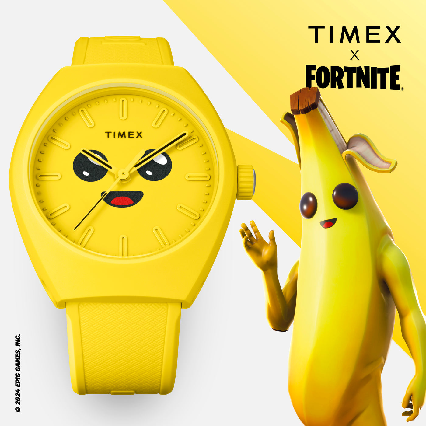 Timex Urban Pop x Fortnite 3-Hand 40mm Stainless Steel Band