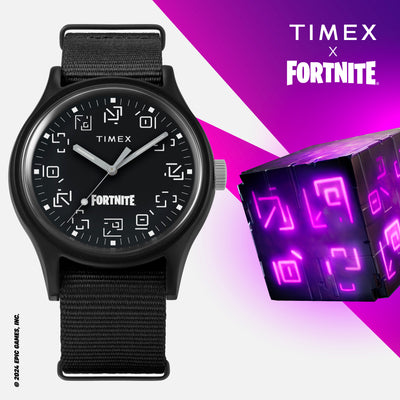 Timex Mk1 x Fortnite 3-Hand 40mm Fabric Band