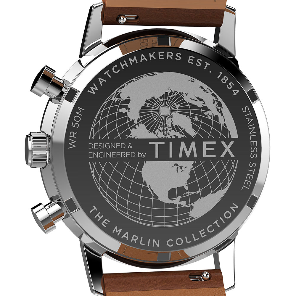 Timex Marlin Quartz Chronograph 40mm Leather Band