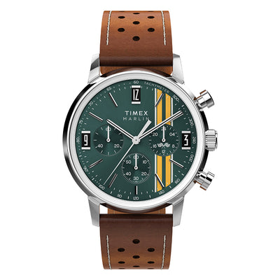 Timex Marlin Quartz Chronograph 40mm Leather Band