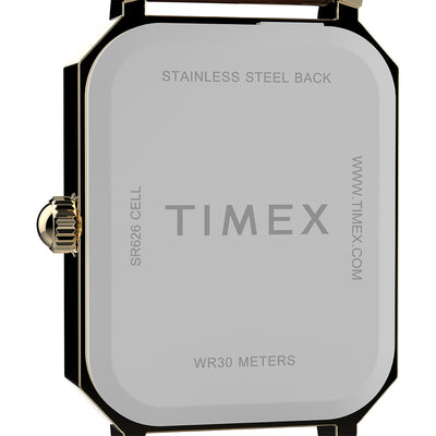 Timex Dress 3-Hand 21mm Leather Band