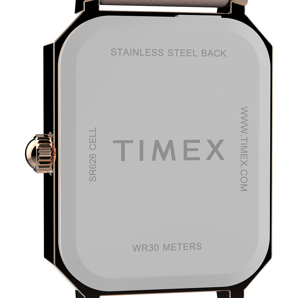 Timex Dress 3-Hand 21mm Leather Band