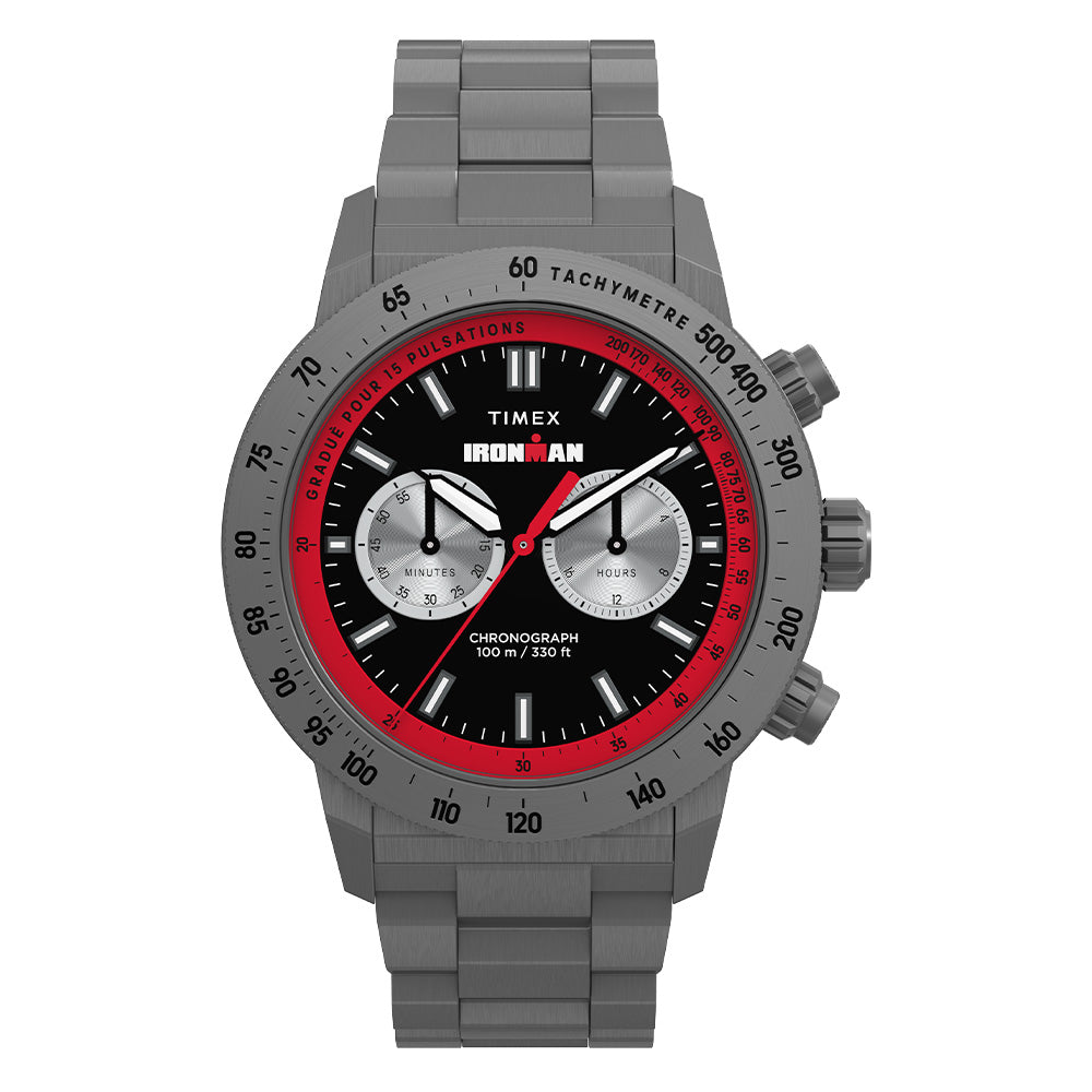 Timex Timex® Ironman® Challenger Chronograph 44mm Stainless Steel Band