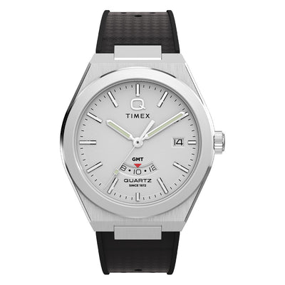 Timex Q Timex Continental  Gmt 39mm Leather Band