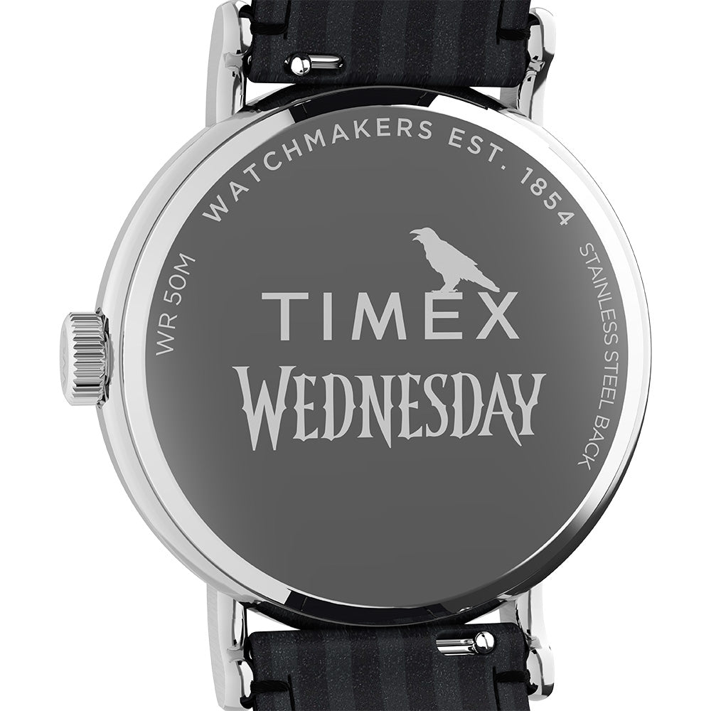 Timex Timex X Wednesday 3-Hand 37mm Leather Band