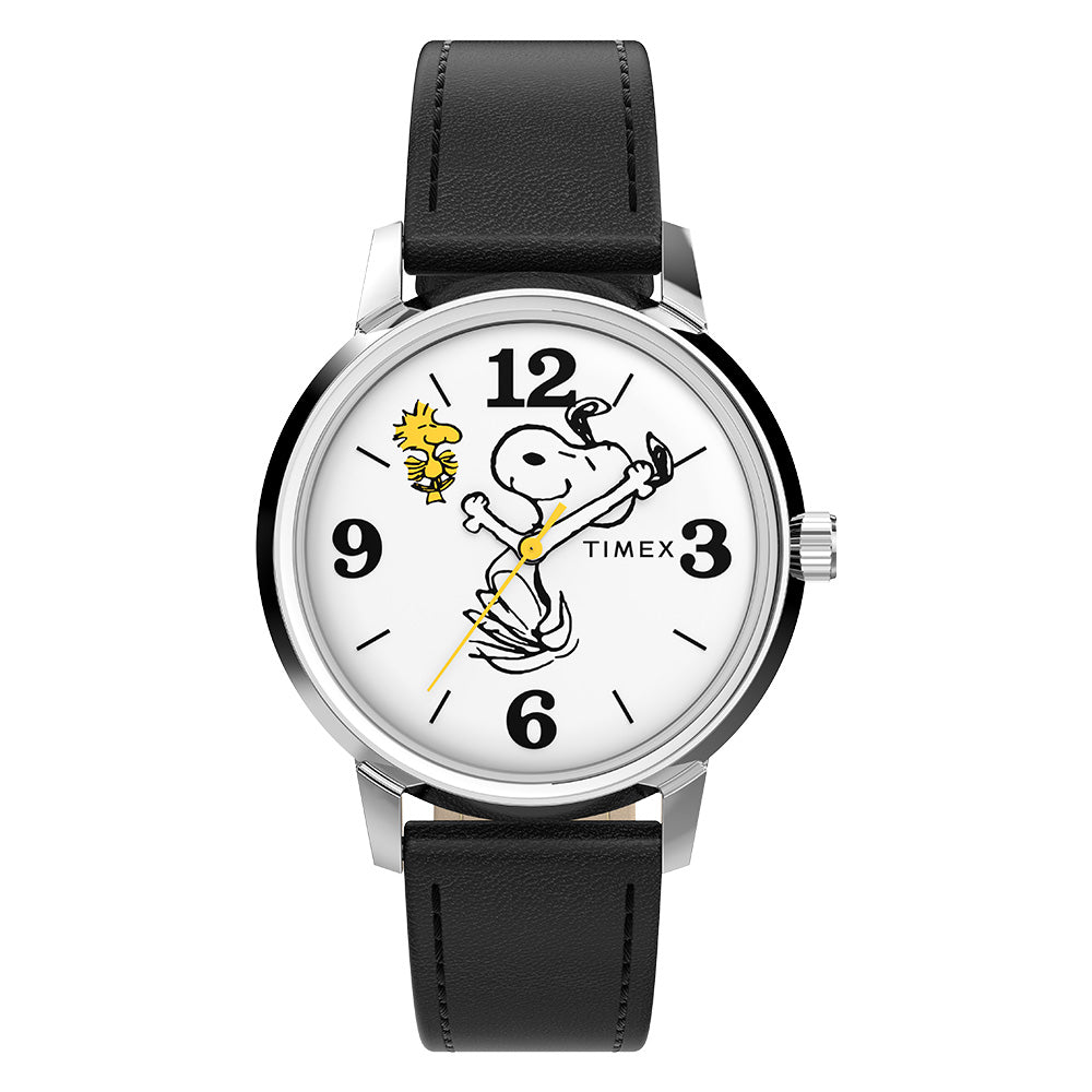 Timex Timex X Peanuts® Marlin® 75Th Anniversary Edition 3-Hand 38mm Leather Band