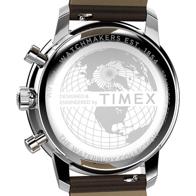 Timex Waterbury Metropolitan Chronograph 41mm Leather Band