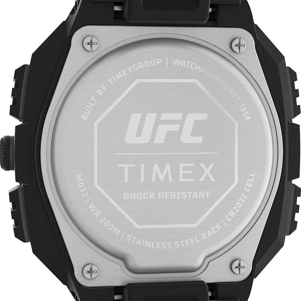 Timex Ufc Shock Oversize Digital 50mm Resin Band