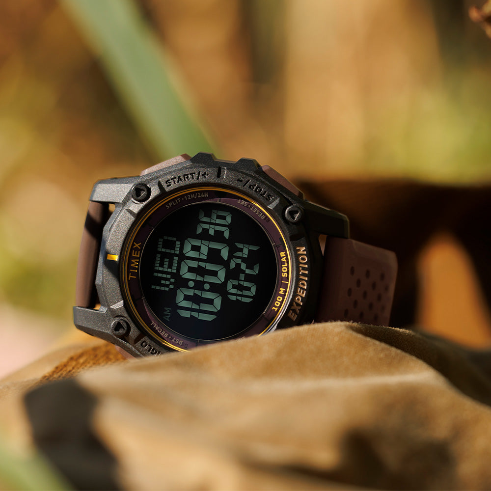 Timex Expedition Ridge Solar Digital 49mm Silicone Band