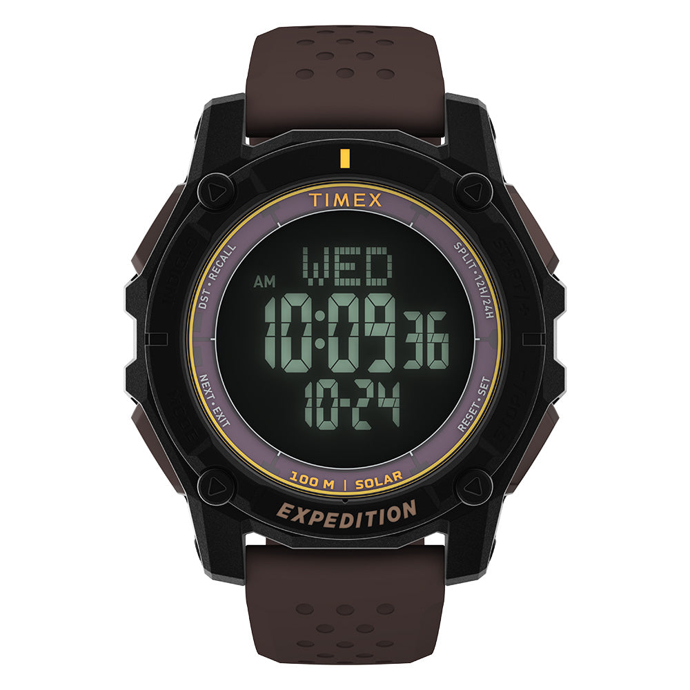 Timex Expedition Ridge Solar Digital 49mm Silicone Band