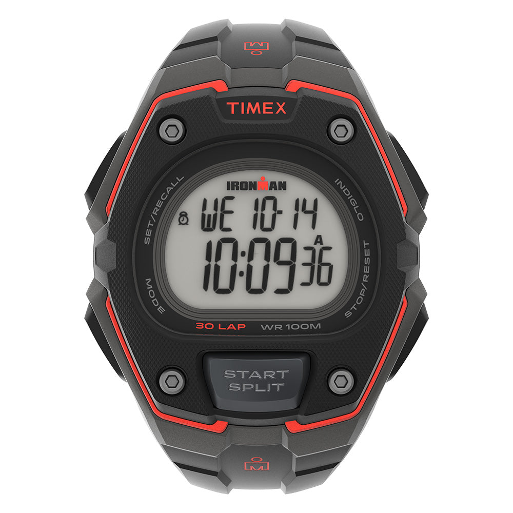 Timex Ironman Classic 30-Lap Digital 43mm Resin Band