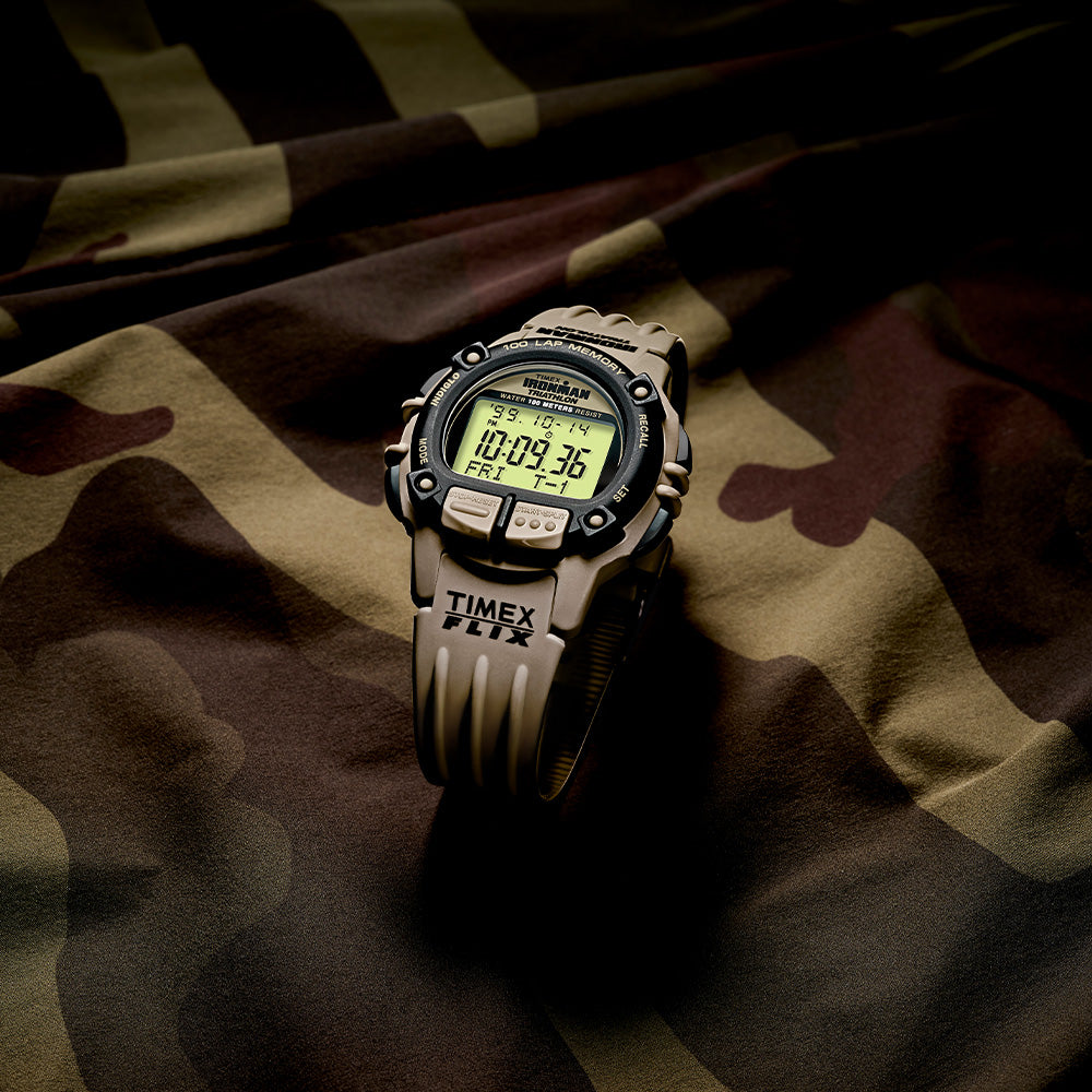 Timex Ironman Flix 100 Digital 42mm Resin Band