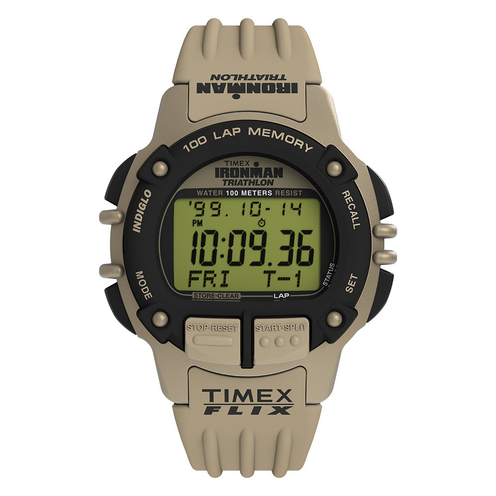 Timex Ironman Flix 100 Digital 42mm Resin Band