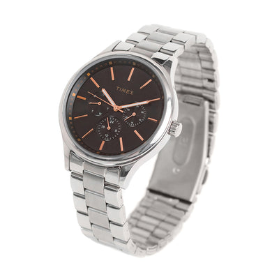 Timex G-18 Series Multifunction 43mm Stainless Steel Band