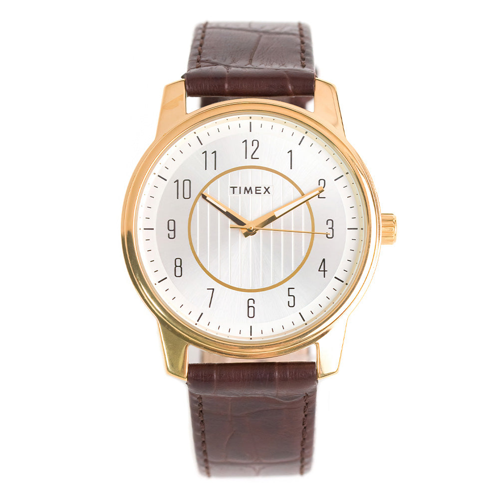 Timex Tg-7S Series 3-Hand 41mm Leather Band